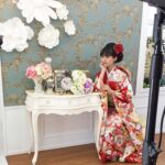 振袖撮影風景