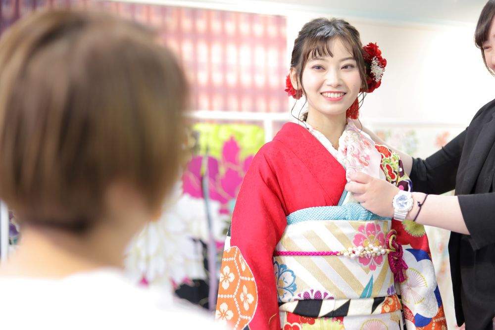 FirstCollection本庄早稲田店で振袖選び