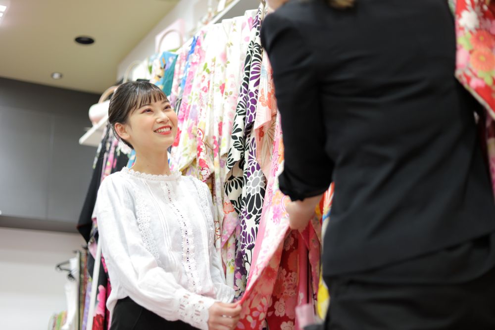 FirstCollection本庄早稲田店で振袖選び