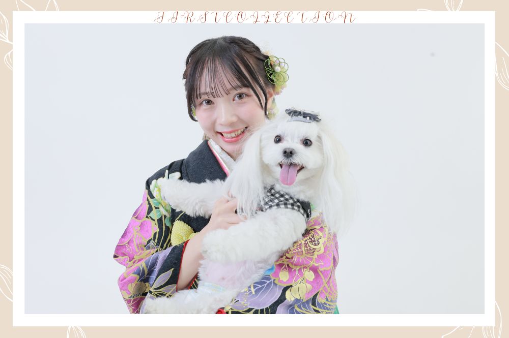 前撮り撮影会　愛犬と２ショット