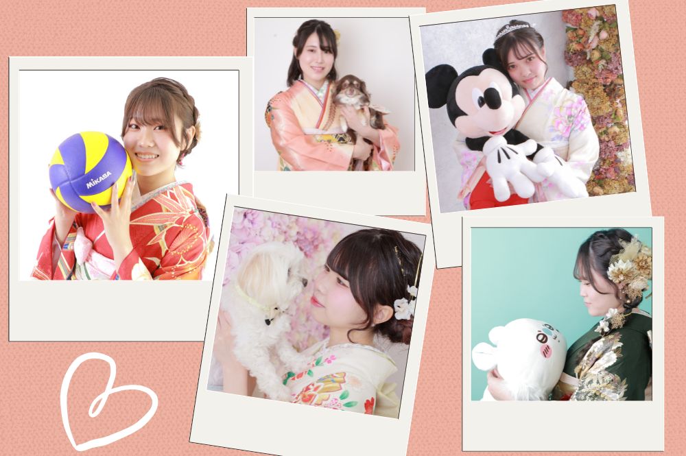 前撮り撮影会　大好きと一緒に撮影