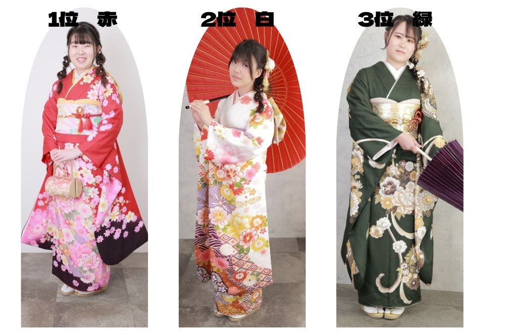 振袖人気ランキングBEST３