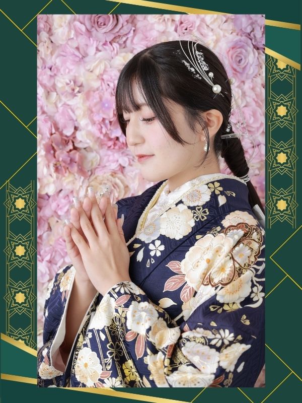 人気の振袖 青系