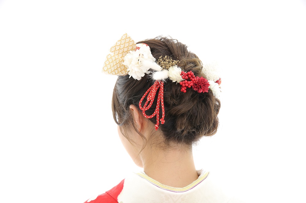 振袖ヘアアレンジ集 ショート ミディアム編
